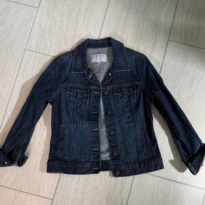 Dark Blue Denim Jacket -M Old Navy